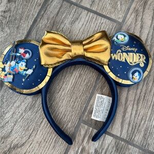 Disney cruise line WONDER ears